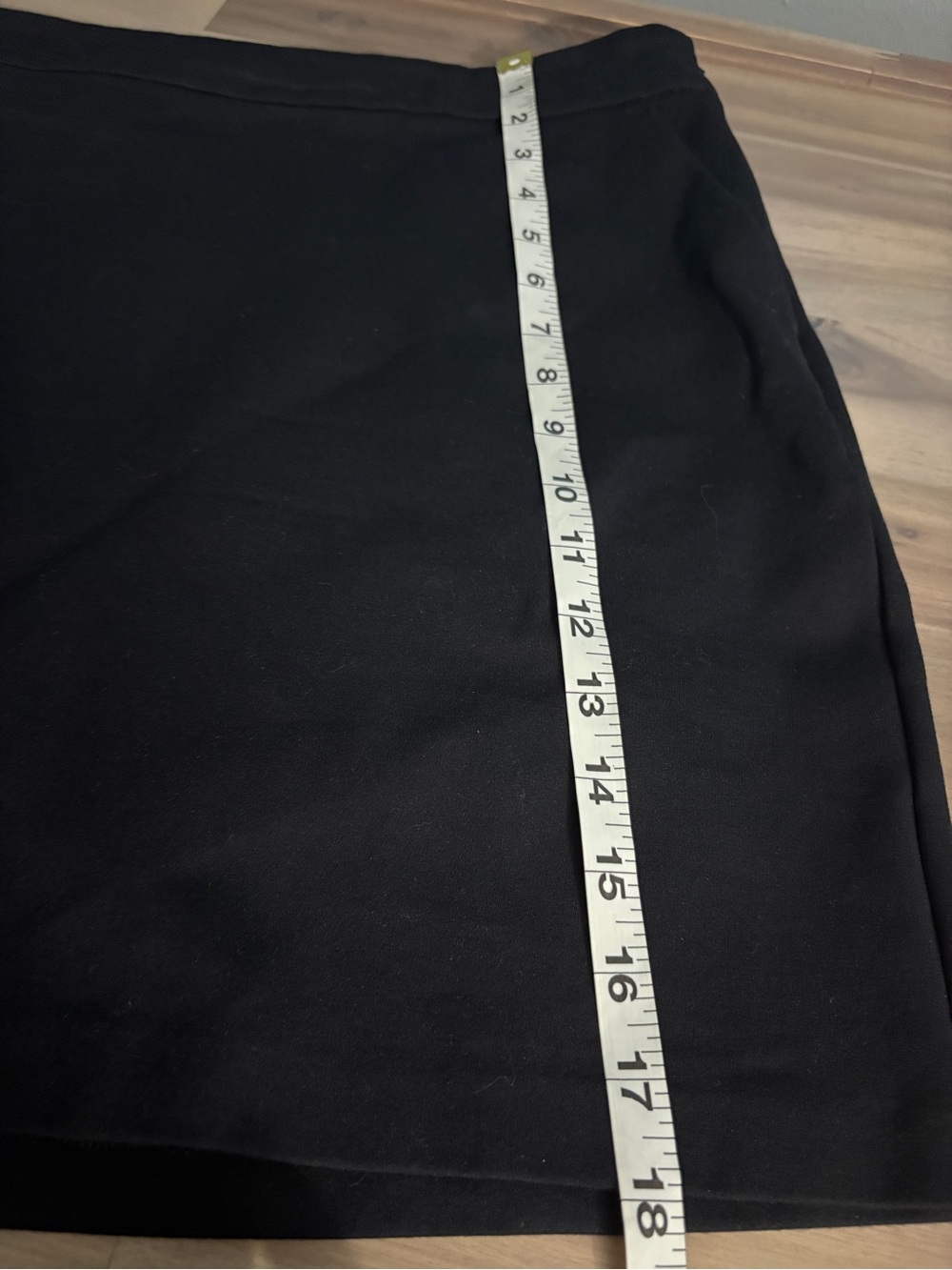 Ricki's Black Mini Skirt - Simple Tailored Silhouette - Picture 7 of 7